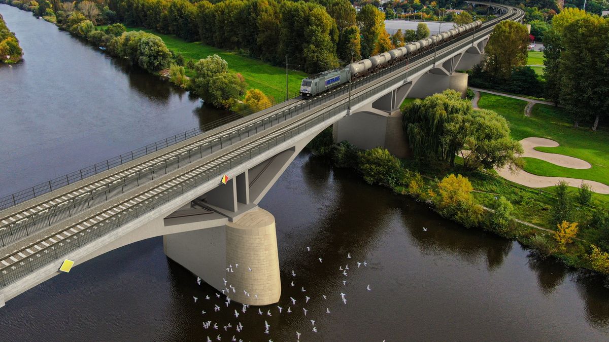 Na Branickém mostě přibude druhá kolej. Součástí tendru za 2,25 miliardy jsou i práce na Kačerově